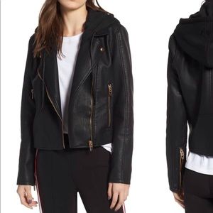 Blank NYC faux leather jacket